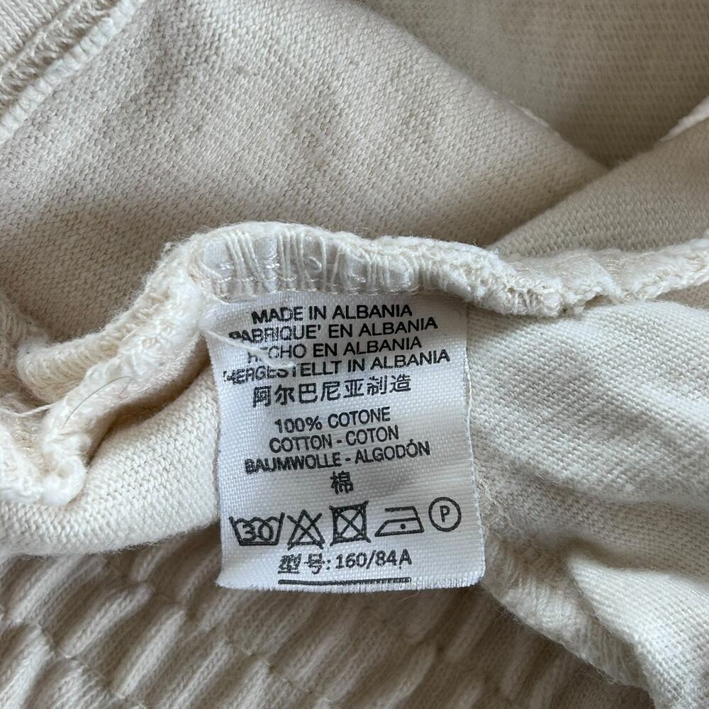 Brandy Melville Cream Cotton Lounge Shorts Elastic Waist One Size - Picture 4 of 5